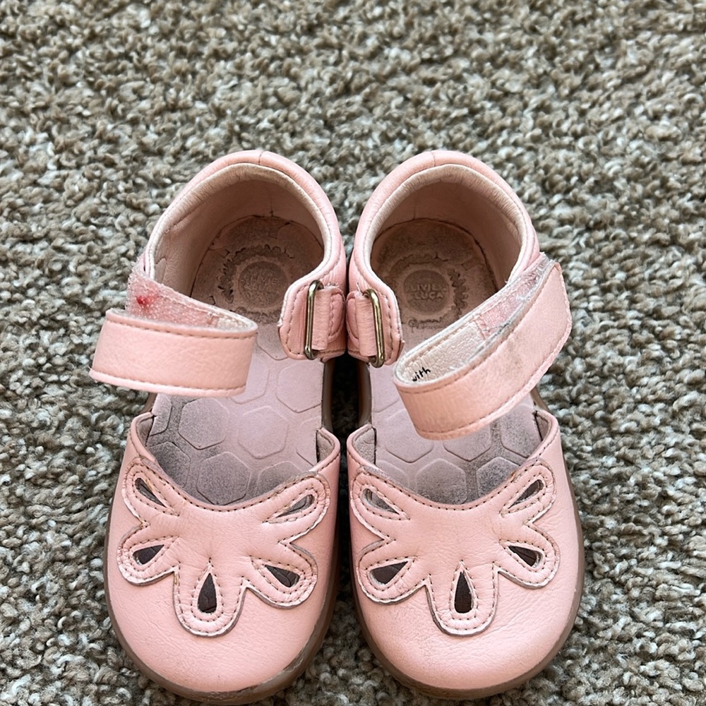 Livie and Luca light pink toddler shoes